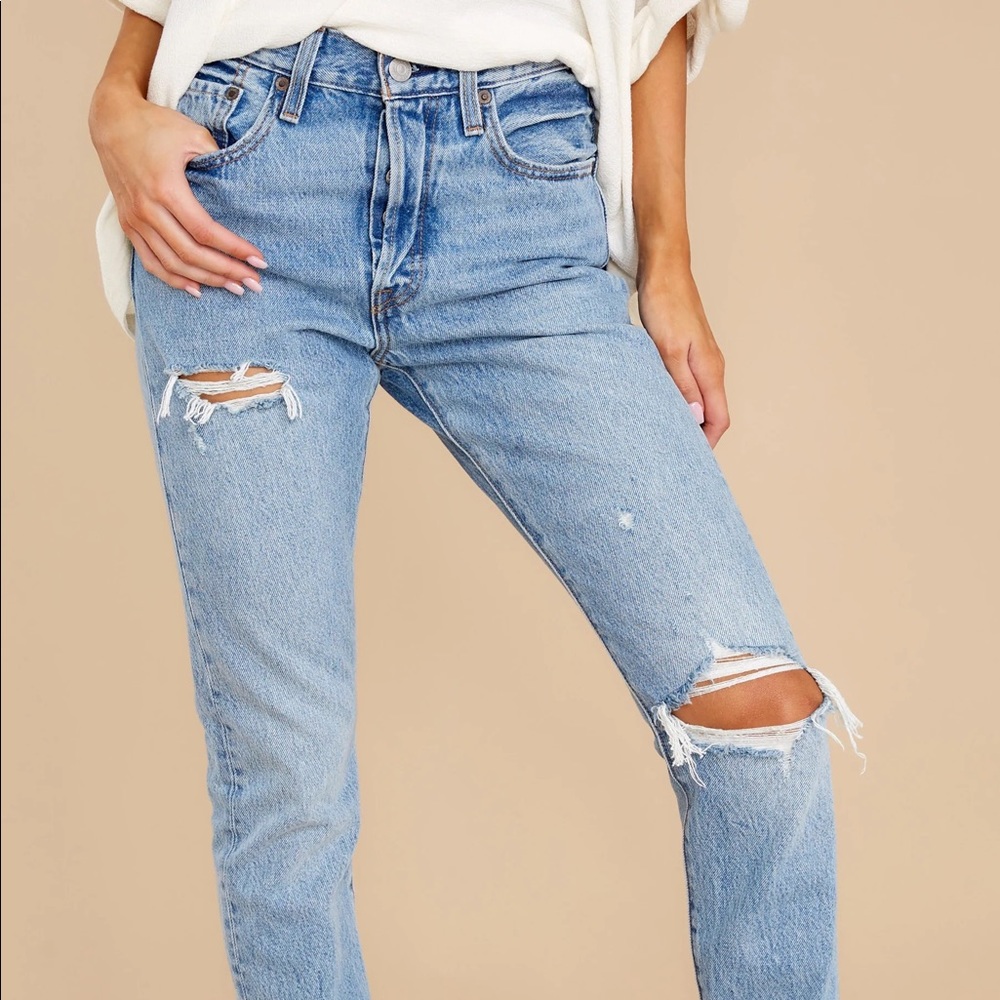 Levi’s 501 Skinny Jean in “You Cant Touch This”